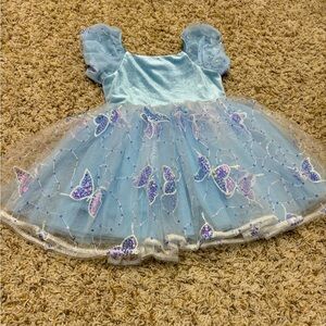Taylor Joelle Butterfly Dress. Size 2T